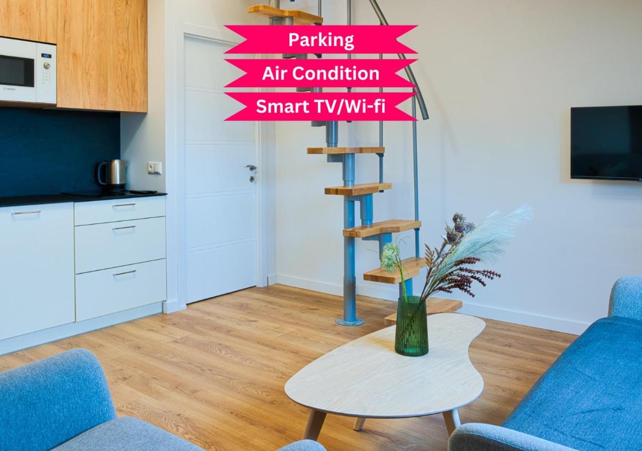 Cosy Studio In The City Center With Air Conditioneer! Klaipeda Luaran gambar